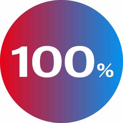 100%